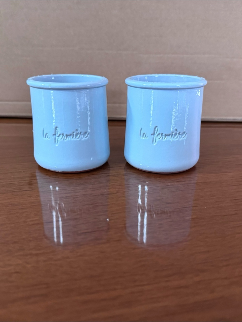 La Fermiere Yogurt Pots - Limited Summer 2026 - Sky Blue